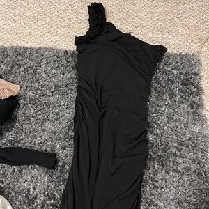 one shoulder dress
